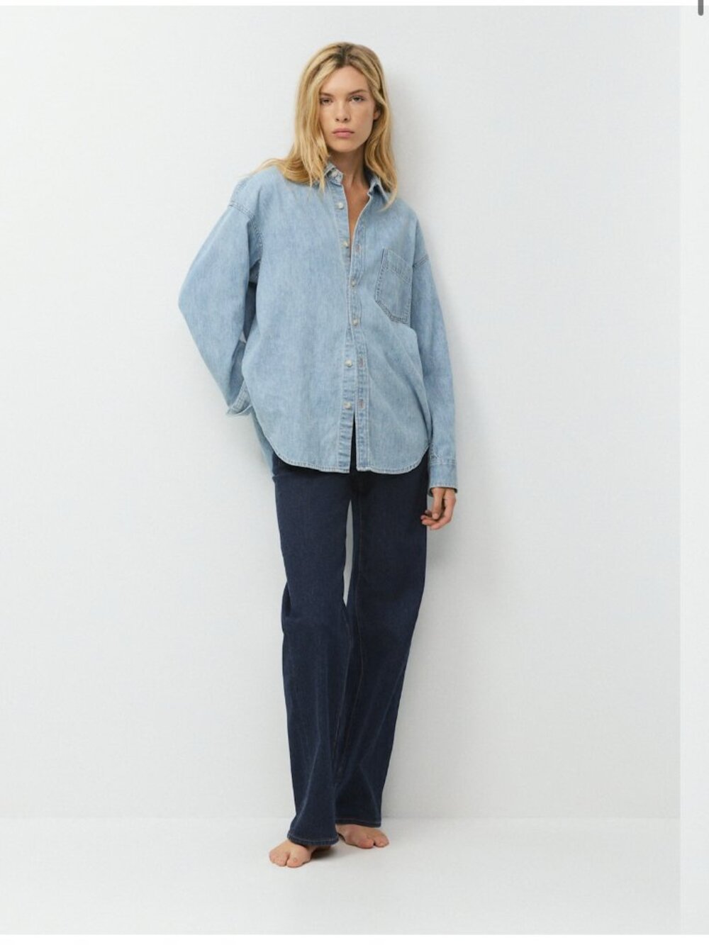 Aritzia Denim Forum Jean Shirt